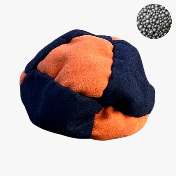 8 Panels Footbag mit Metallkugelfüllung – Crazy Sack Kickball & Stoffball für Profis 01